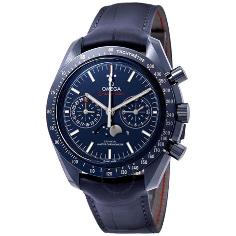 omega speedmaster blue ceramic